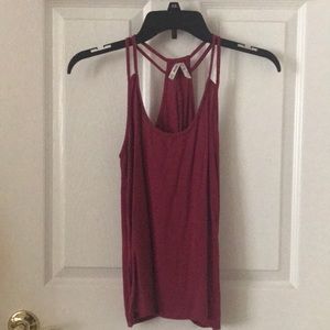 Double strap tank top